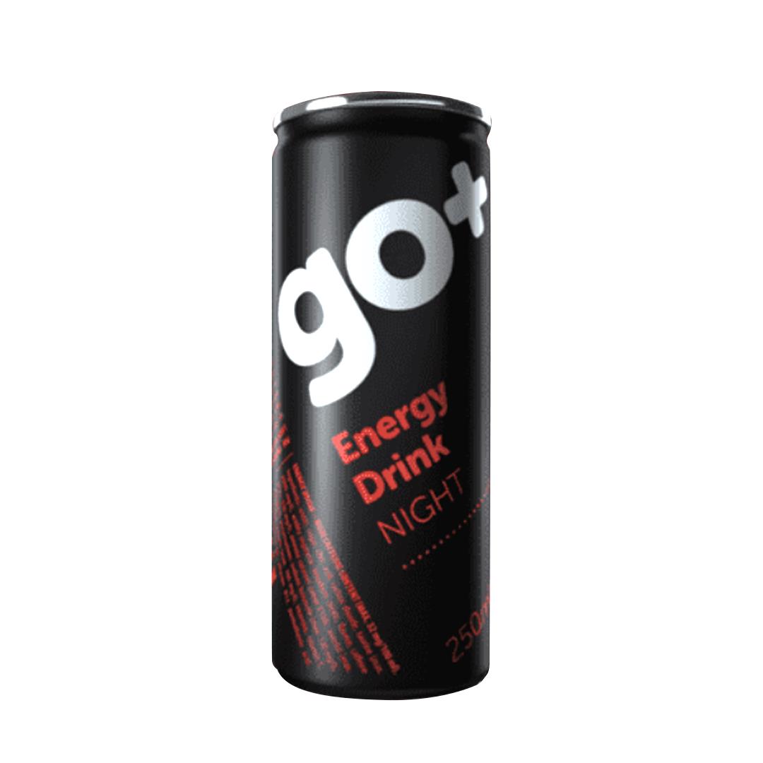 Go Night schwarz Energy Drink 0,25l