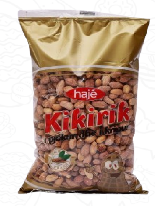 Haje geröstete und gesalzene Erdnüsse mit Schale 250g