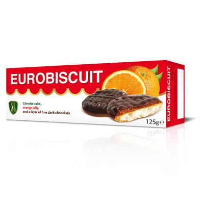Eurobiscuit Gebäck Orange 125g