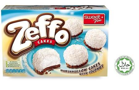 Zeffo Marshmallow Kokos Kakao Cakes 150g