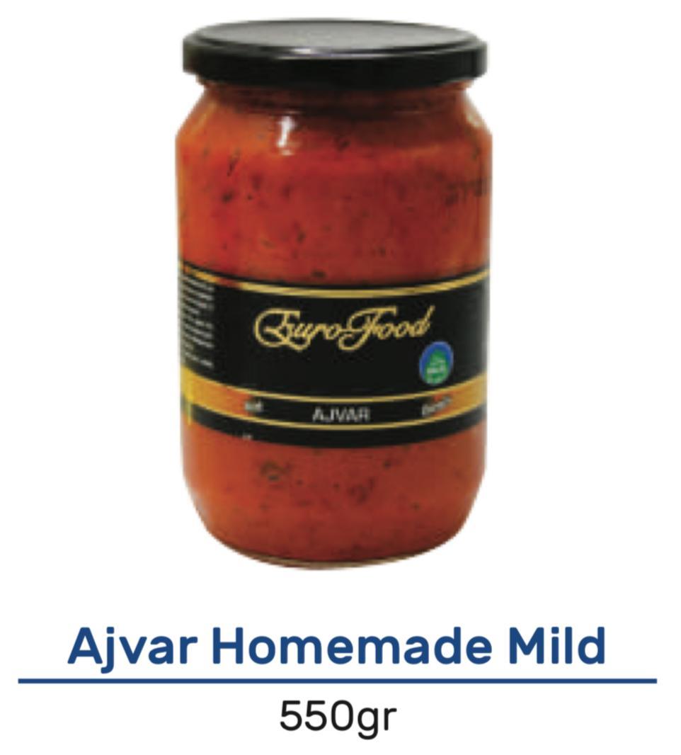 Ajvar mild hausgemacht Eurofood 550g Angebot