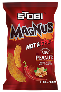 Stobi Erdnussflips Vitaminka Magnus Hot & Spicy 60g Angebot