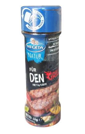Podravka Vegeta Natur Grill Gewürz Streuer 65g