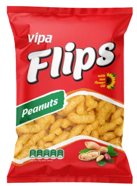 Vipa Flips Erdnuss Kikiriki 80g