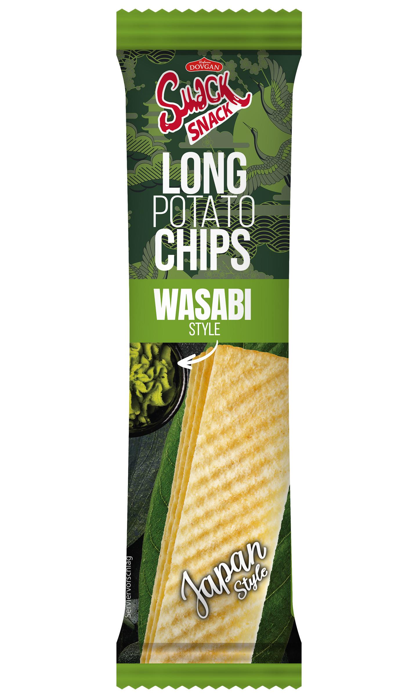 Smack Chips Japan Style Wasabi Kartoffelsnack 60 g