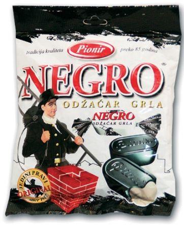 Negro gefüllte Lakritzbonbons 100g