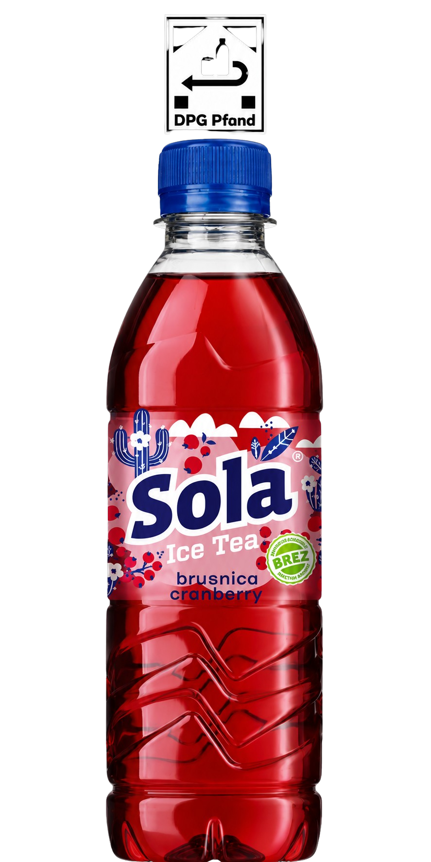 Sola Eis Tee Preiselbeere 500ml PET mit Pfand