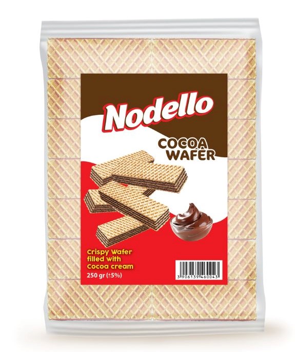 Nodello Napolitanke Waffeln Kakao Minex 250g