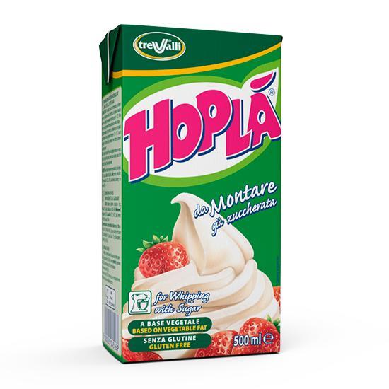 Hopla Schlag-Sahne süß da Montare già zuccherata 500ml